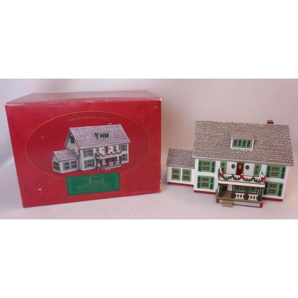 Hallmark The Sarah Plain and Tall Collection Christmas Sarah's Maine Home 1994